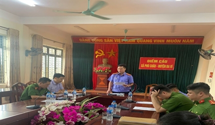 Viện KSND huyện Ba Vì đẩy mạnh kiểm sát trực tiếp công tác  thi hành án...